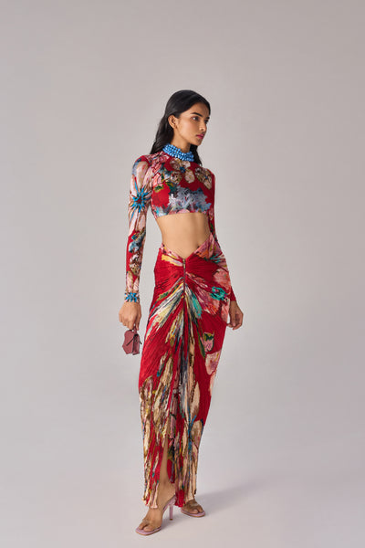 Saaksha & Kinni Gigi Blouse indian designer wear online shopping melange singapore