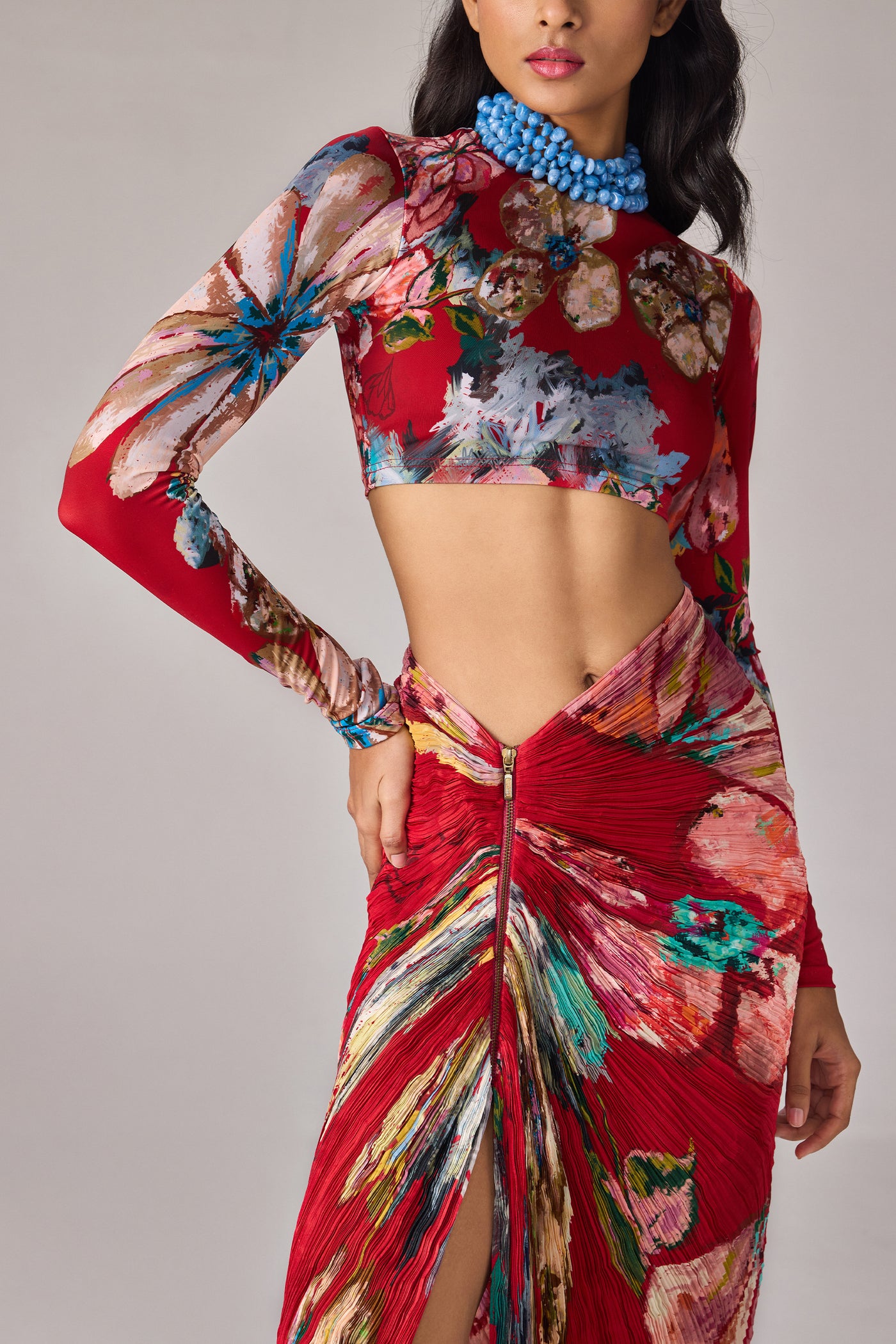 Saaksha & Kinni Gigi Skirt indian designer wear online shopping melange singapore