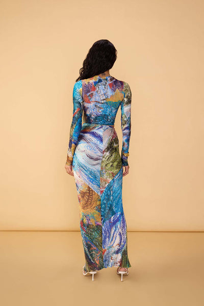 Saaksha & Kinni Gigi Skirt Multi indian designer wear online shopping melange singapore 