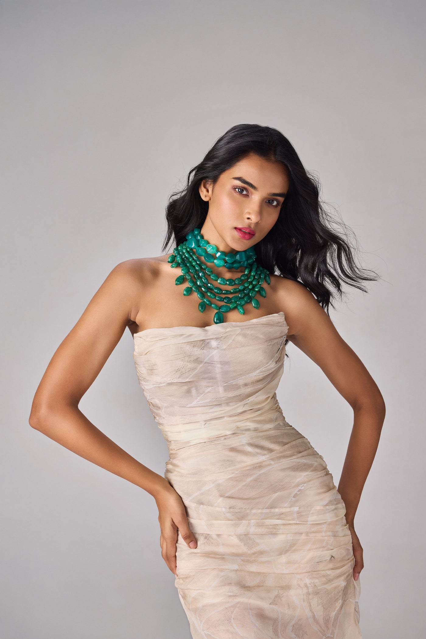 Saaksha & Kinni Grace Dress indian designer wear online shopping melange singapore