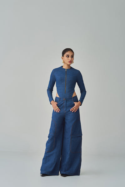 Saaksha & Kinni Hailey Bodysuit indian designer wear online shopping melange singapore