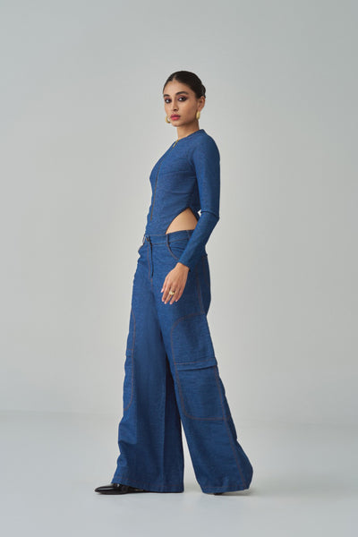 Saaksha & Kinni Hailey Bodysuit indian designer wear online shopping melange singapore