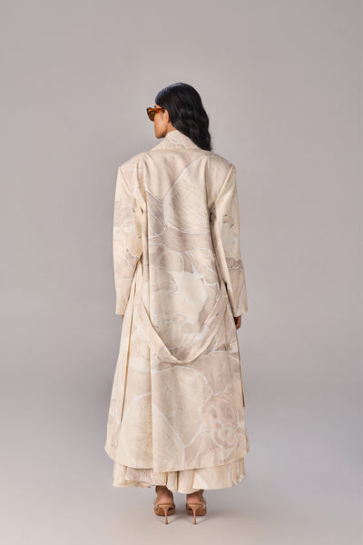 Saaksha & Kinni Harper Trench indian designer wear online shopping melange singapore
