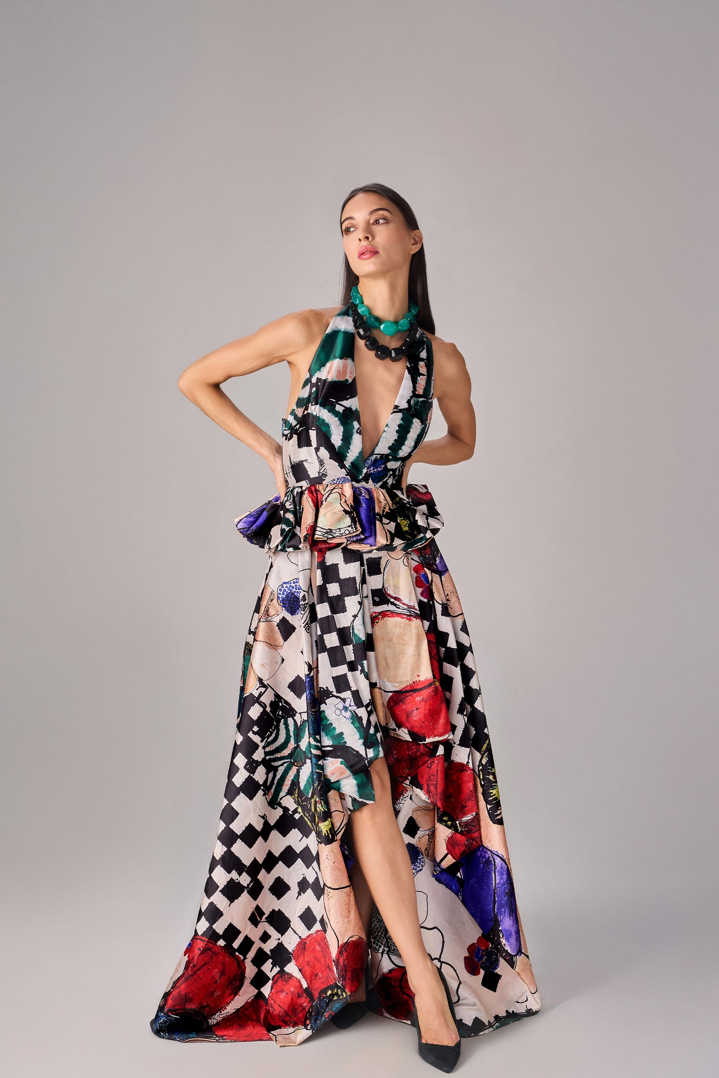 Saaksha & Kinni Iggy Blouse indian designer wear online shopping melange singapore