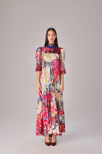 Saaksha & Kinni Inara Dress indian designer wear online shopping melange singapore