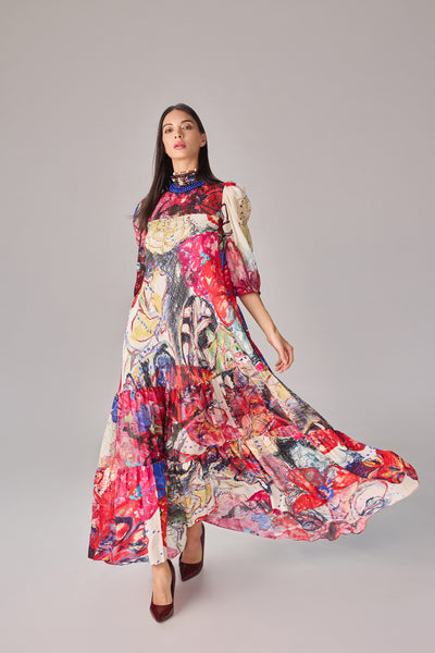 Saaksha & Kinni Inara Dress indian designer wear online shopping melange singapore