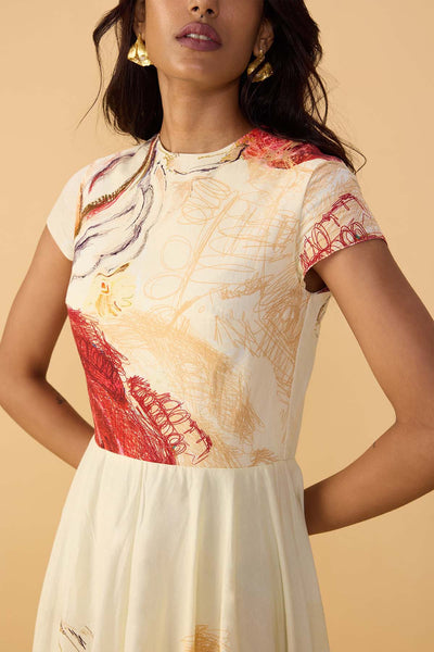 Saaksha & Kinni Julia Dress indian designer wear online shopping melange singapore 
