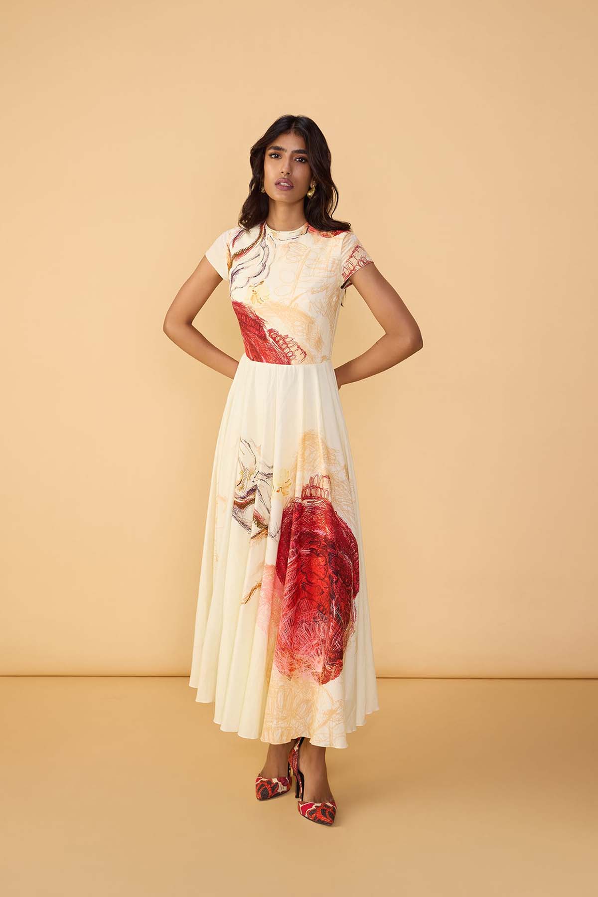 Saaksha & Kinni Julia Dress indian designer wear online shopping melange singapore 
