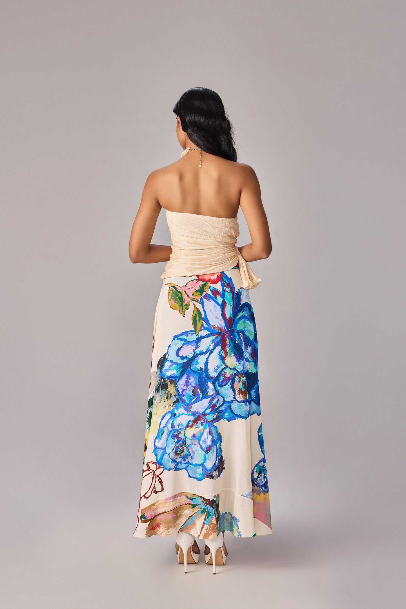 Saaksha & Kinni Juliette Blouse indian designer wear online shopping melange singapore