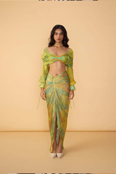 Saaksha & Kinni Kanissa Blouse indian designer wear online shopping melange singapore 