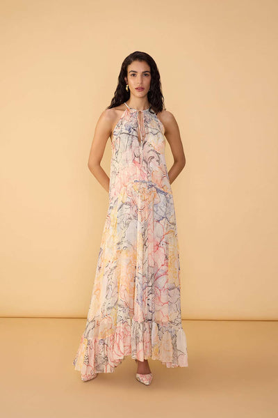 Saaksha & Kinni Kimiko Dress indian designer wear online shopping melange singapore 