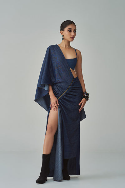 Saaksha & Kinni Lara Sari indian designer wear online shopping melange singapore