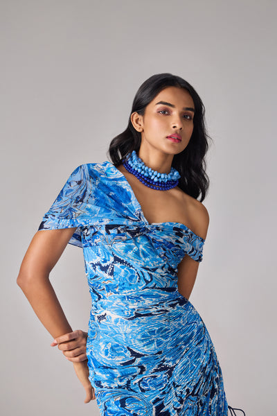 Saaksha & Kinni Leena Dress indian designer wear online shopping melange singapore
