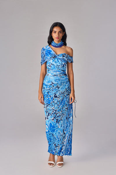 Saaksha & Kinni Leena Dress indian designer wear online shopping melange singapore
