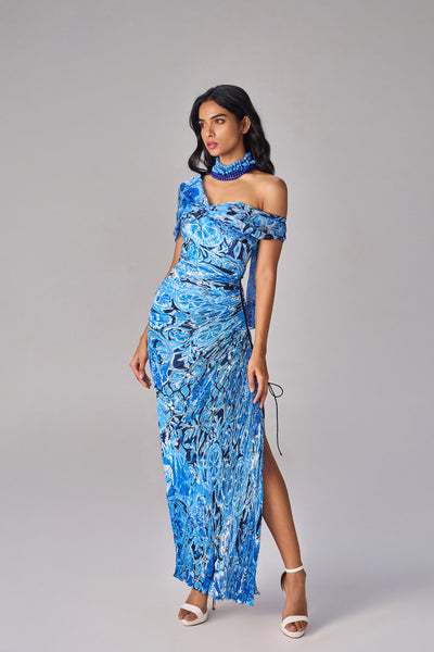 Saaksha & Kinni Leena Dress indian designer wear online shopping melange singapore
