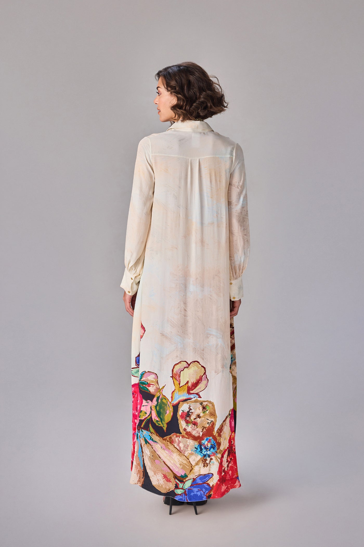 Saaksha & Kinni Lexi Shirt Dress indian designer wear online shopping melange singapore