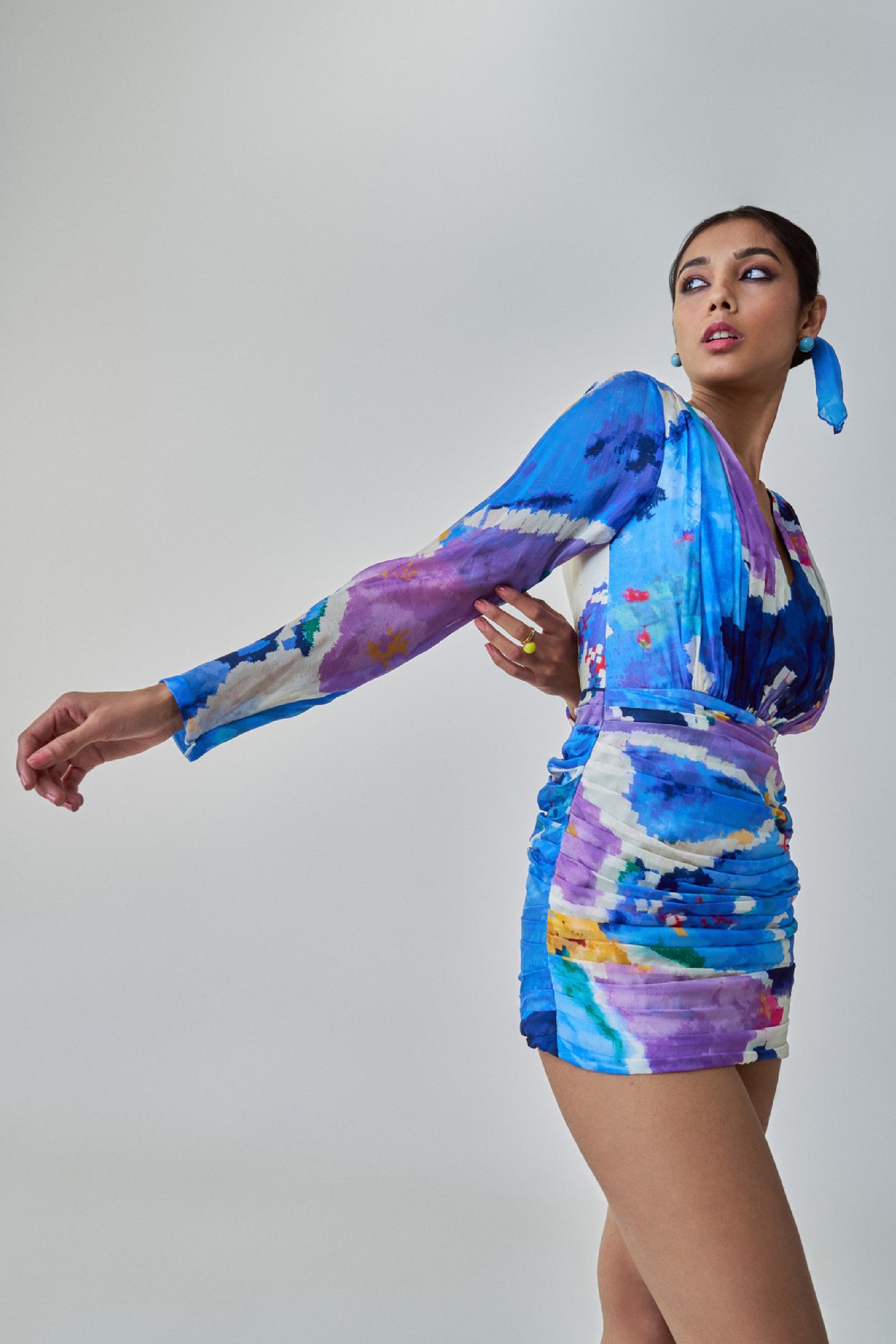 Saaksha & Kinni Lily Dress indian designer wear online shopping melange singapore