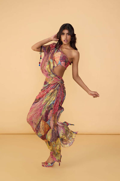 Saaksha & Kinni Linny Dress indian designer wear online shopping melange singapore 