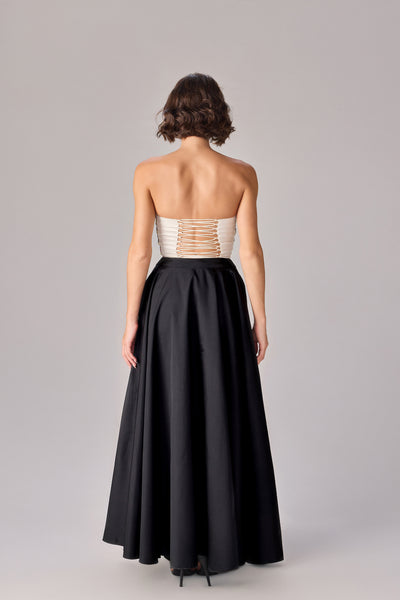 Saaksha & Kinni Lucy Skirt Black indian designer wear online shopping melange singapore