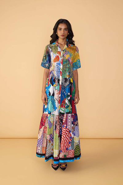 Saaksha & Kinni Lylla Dress indian designer wear online shopping melange singapore 