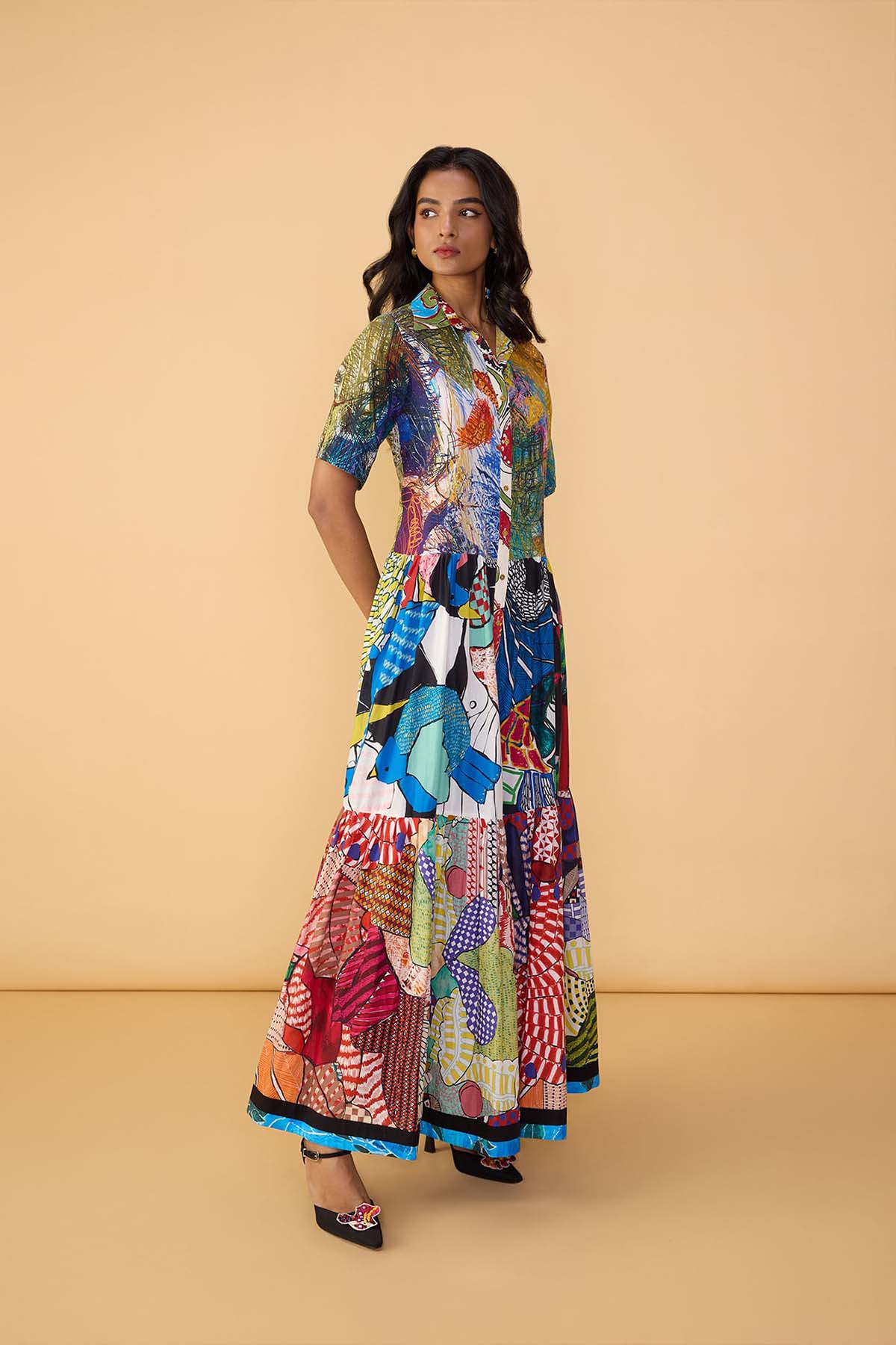 Saaksha & Kinni Lylla Dress indian designer wear online shopping melange singapore 