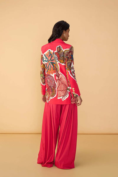 Saaksha & Kinni Mac Blazer indian designer wear online shopping melange singapore 