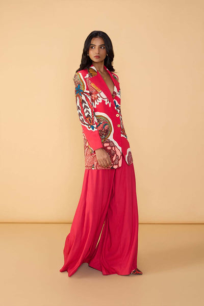 Saaksha & Kinni Mac Blazer indian designer wear online shopping melange singapore 