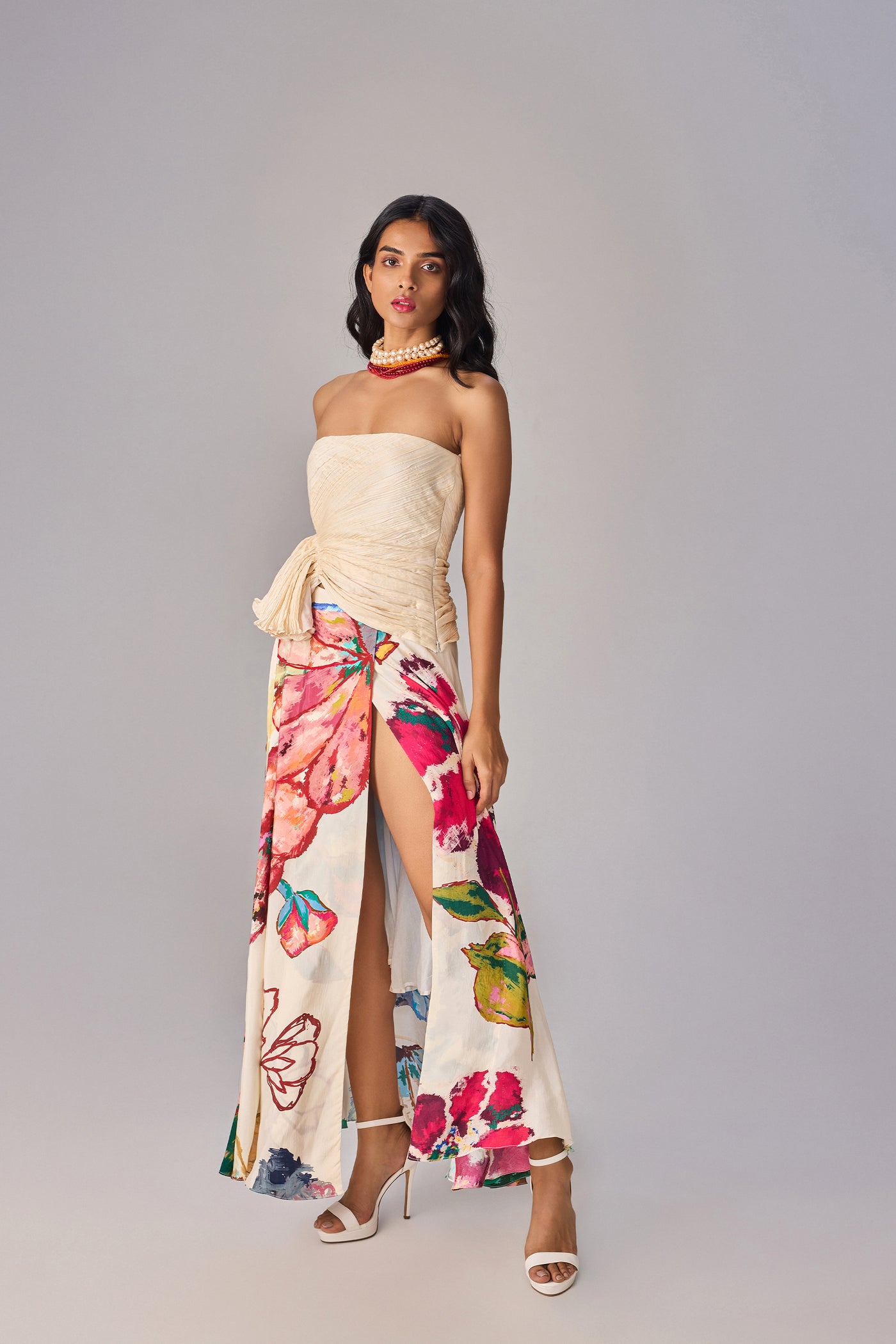 Saaksha & Kinni Mae Skirt indian designer wear online shopping melange singapore
