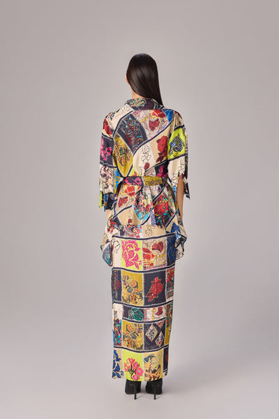 Saaksha & Kinni Malaika Blouse indian designer wear online shopping melange singapore