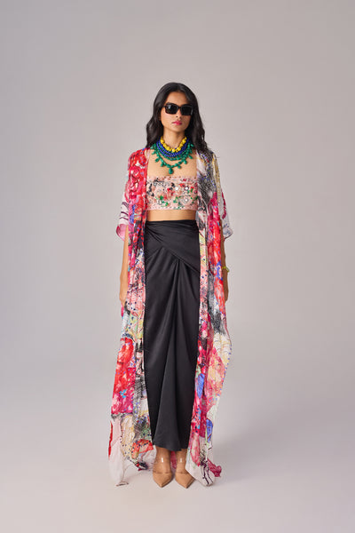 Saaksha & Kinni Malaika Bustier indian designer wear online shopping melange singapore
