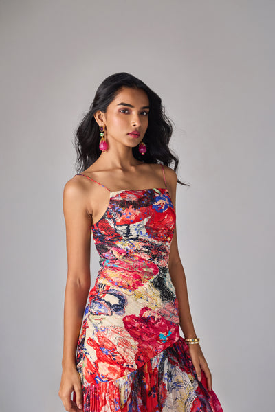 Saaksha & Kinni Maria Dress indian designer wear online shopping melange singapore
