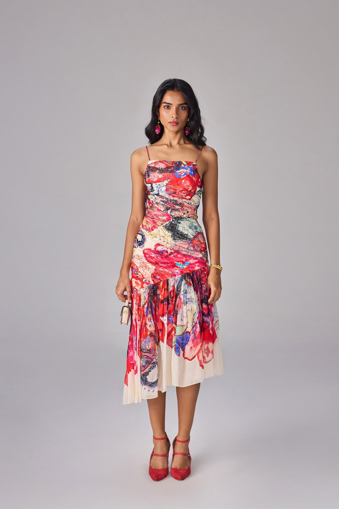 Saaksha & Kinni Maria Dress indian designer wear online shopping melange singapore
