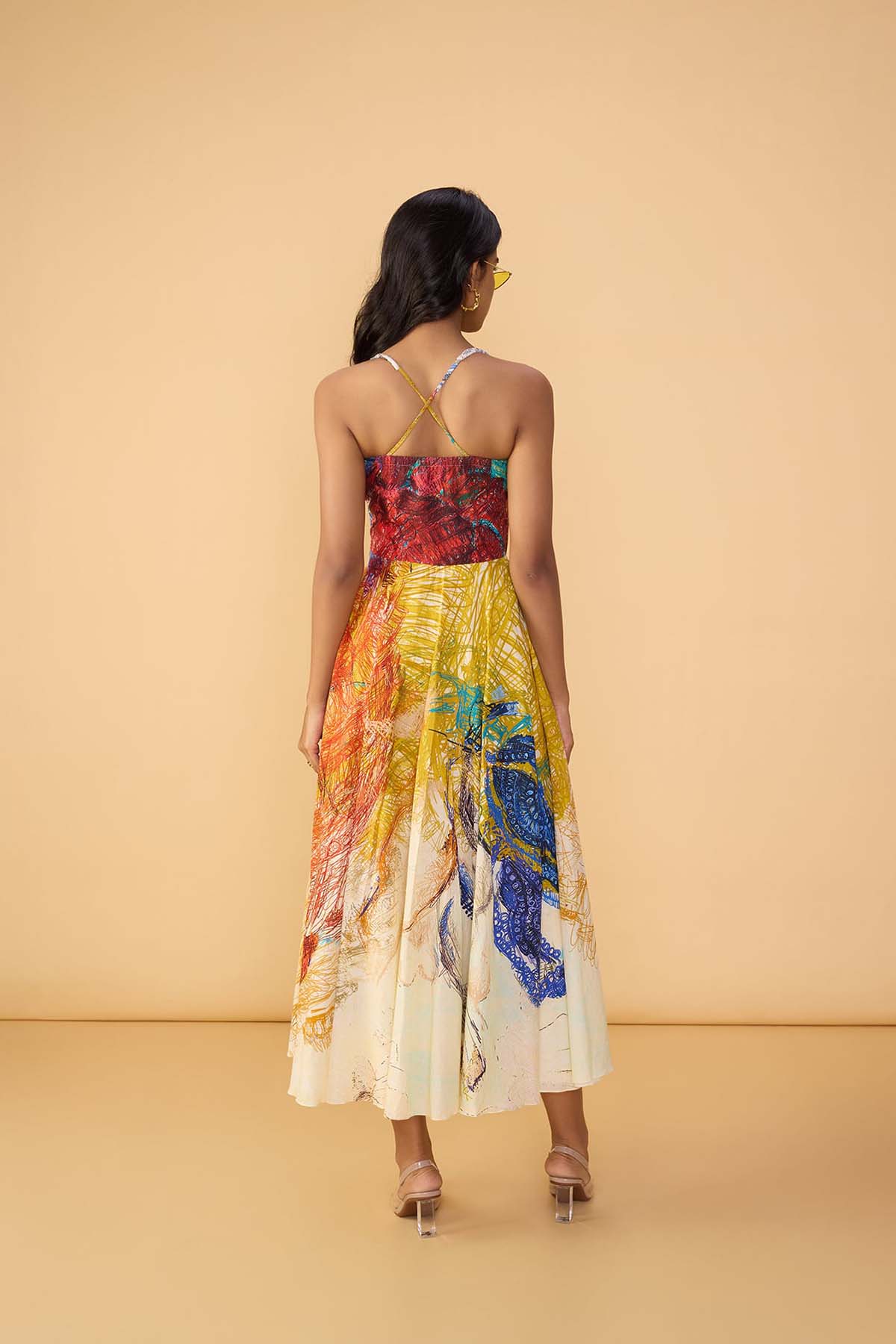 Saaksha & Kinni Marilyn Dress indian designer wear online shopping melange singapore 