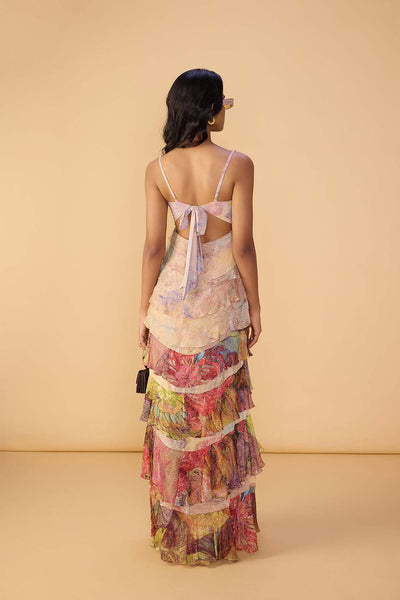 Saaksha & Kinni Martina Dress indian designer wear online shopping melange singapore 
