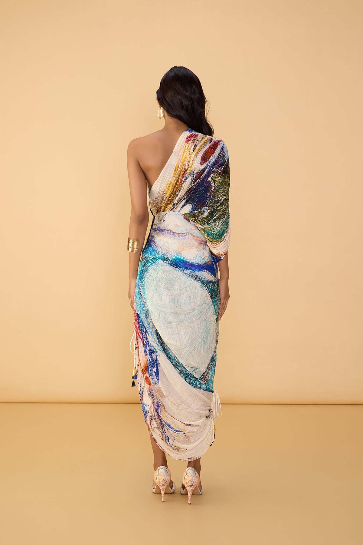 Saaksha & Kinni Mira Dress indian designer wear online shopping melange singapore