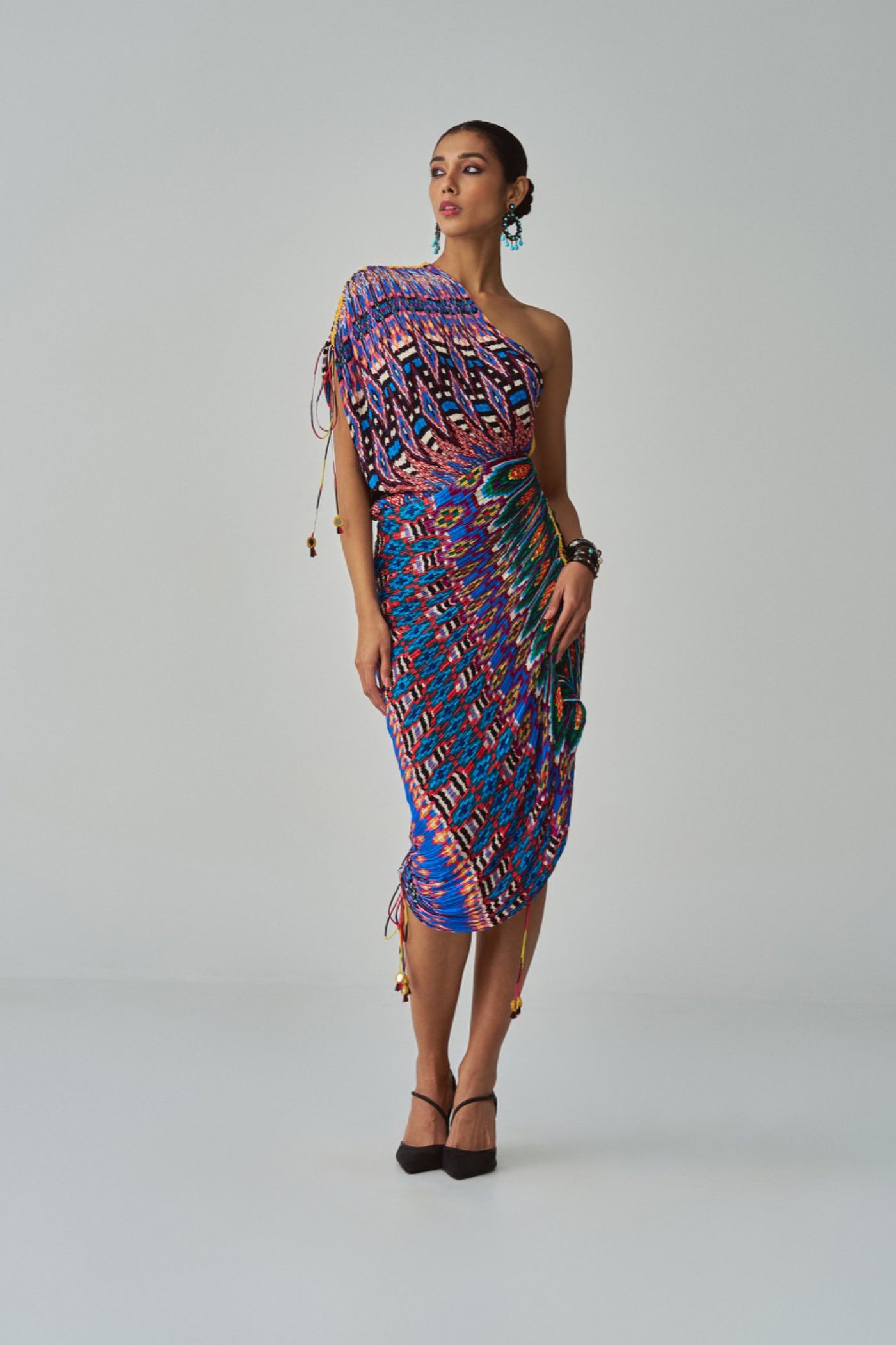 Saaksha & Kinni Mira Dress indian designer wear online shopping melange singapore