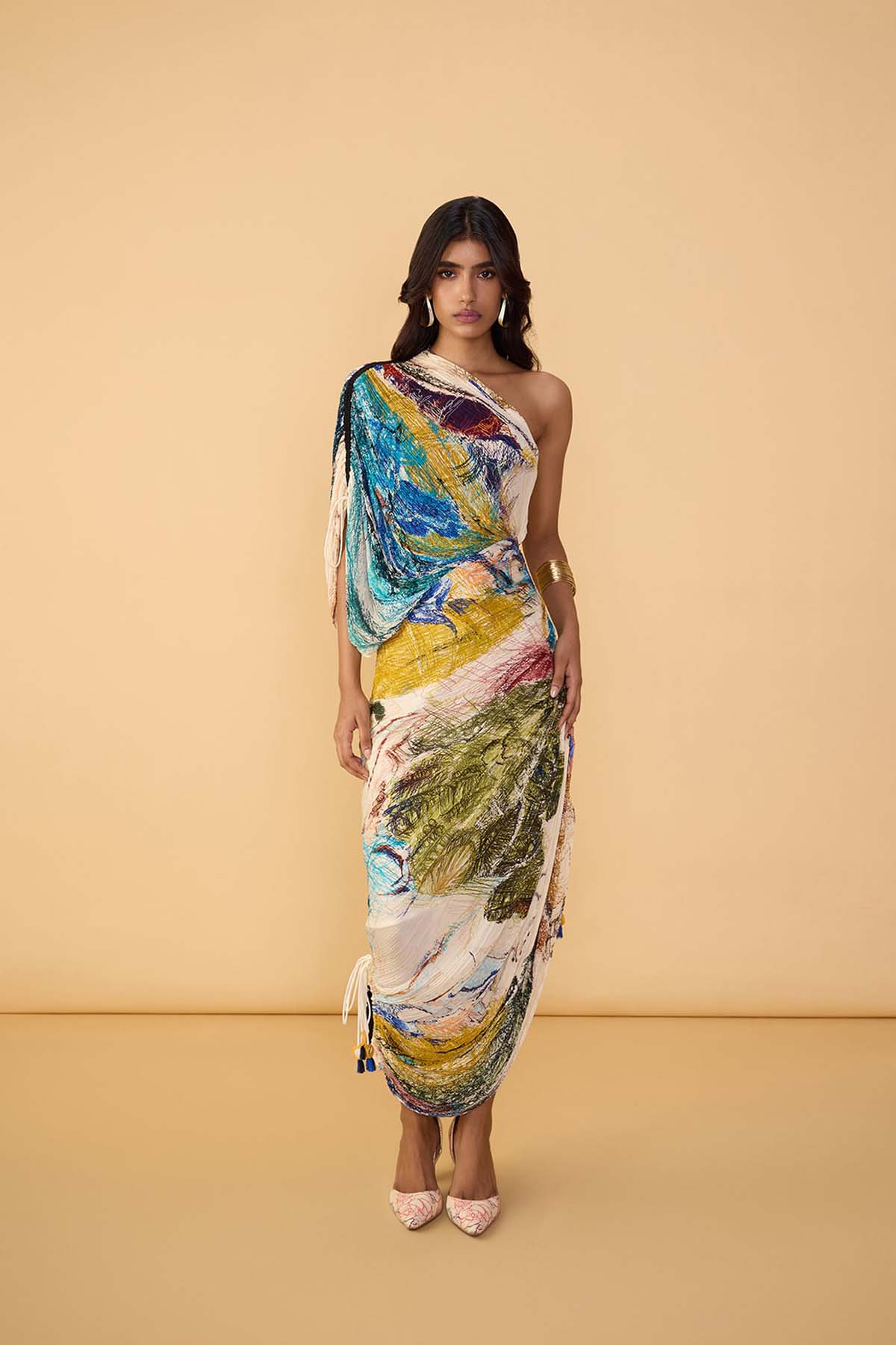 Saaksha & Kinni Mira Dress indian designer wear online shopping melange singapore