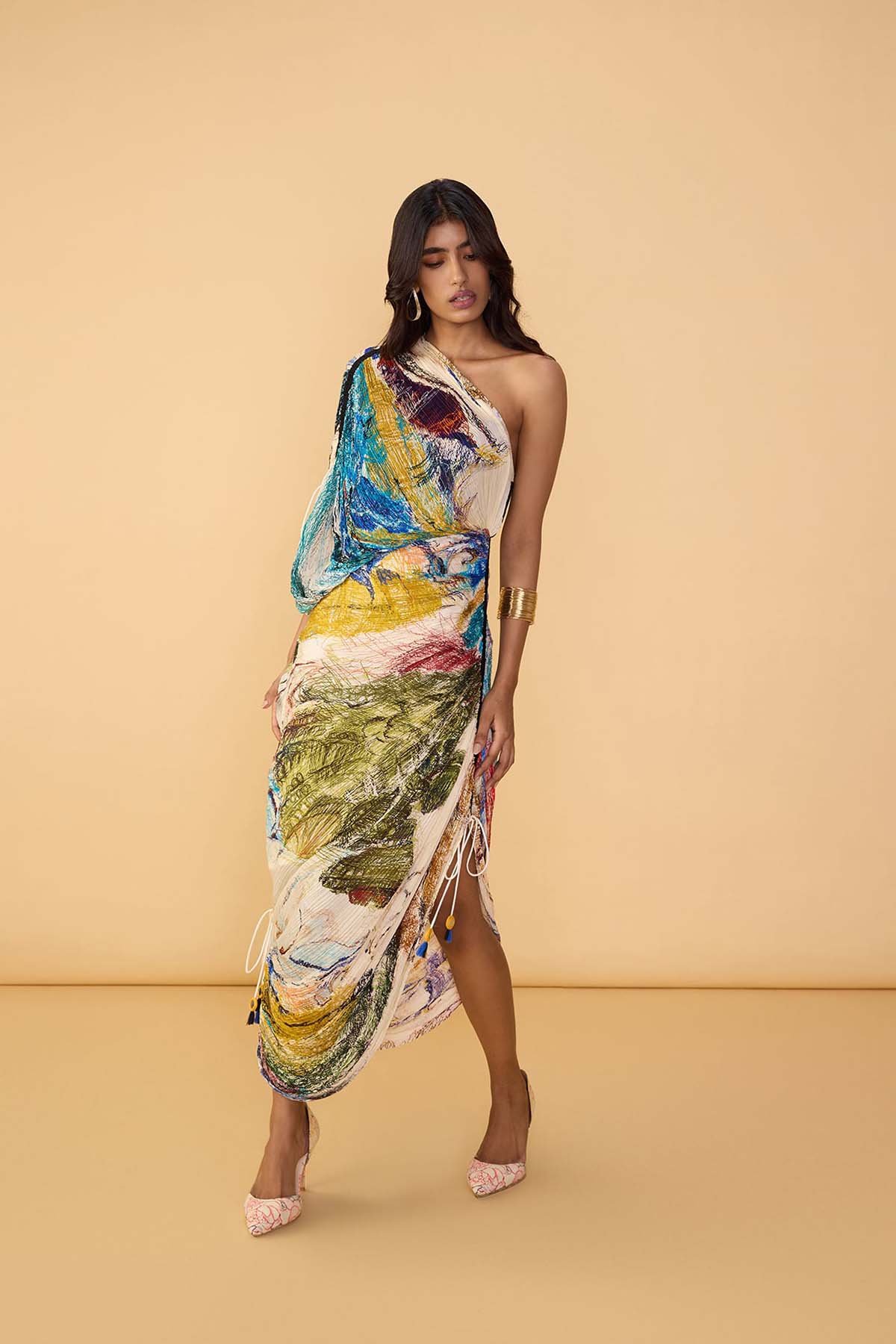 Saaksha & Kinni Mira Dress indian designer wear online shopping melange singapore