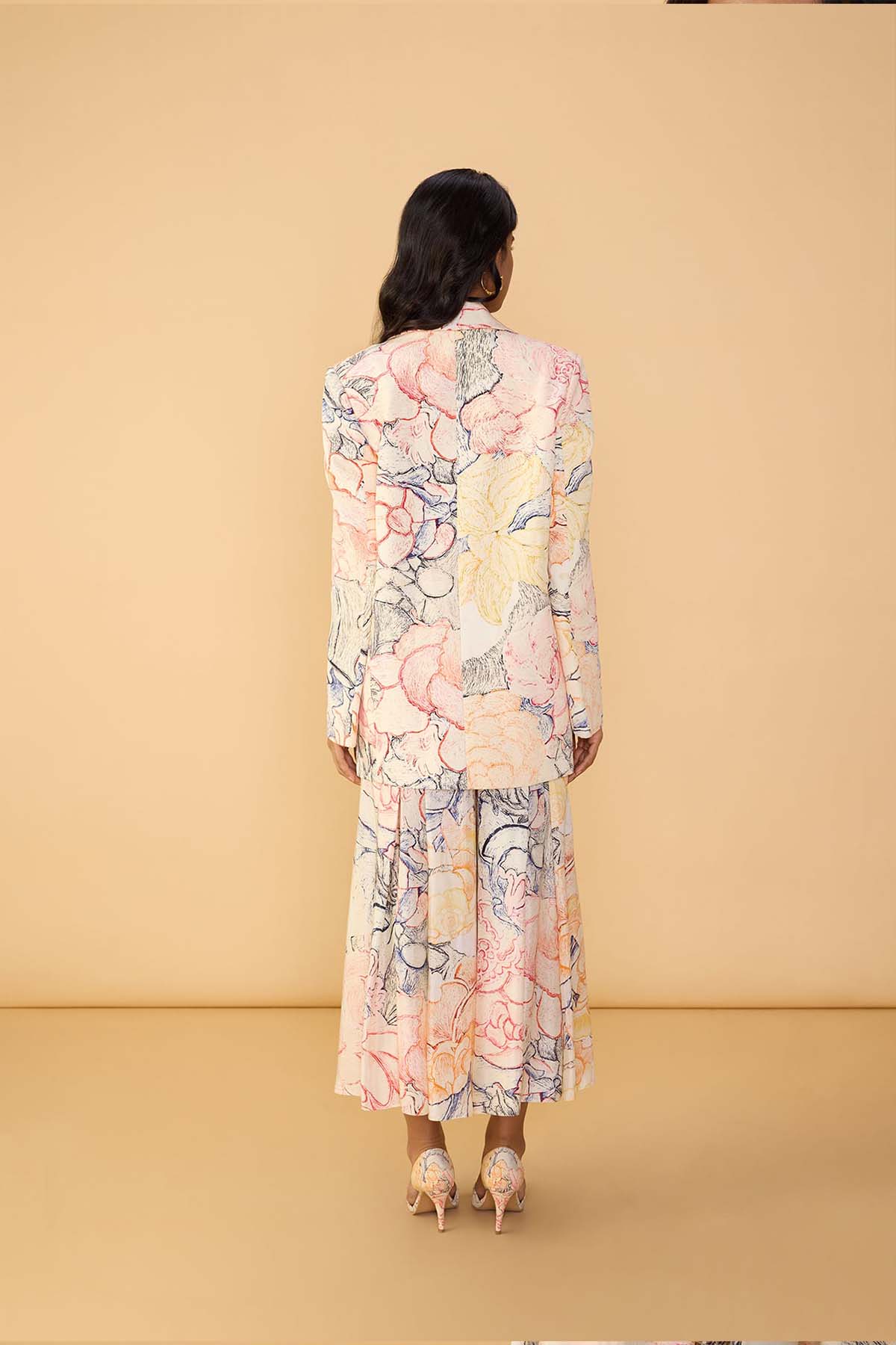 Saaksha & Kinni Miranda Blazer indian designer wear online shopping melange singapore 
