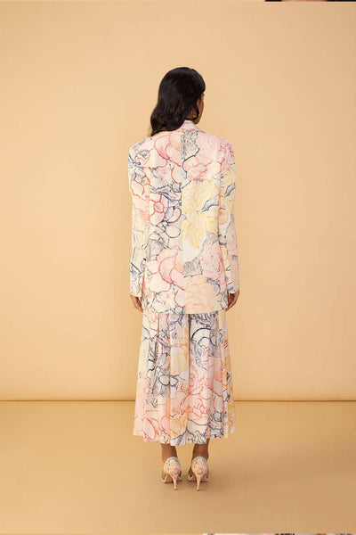 Saaksha & Kinni Miranda Blazer indian designer wear online shopping melange singapore 