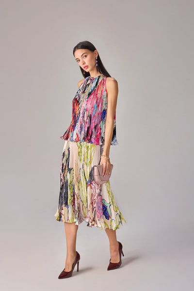 Saaksha & Kinni Mona Skirt indian designer wear online shopping melange singapore
