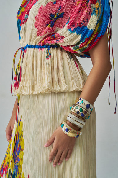 Saaksha & Kinni Monica Blouse indian designer wear online shopping melange singapore