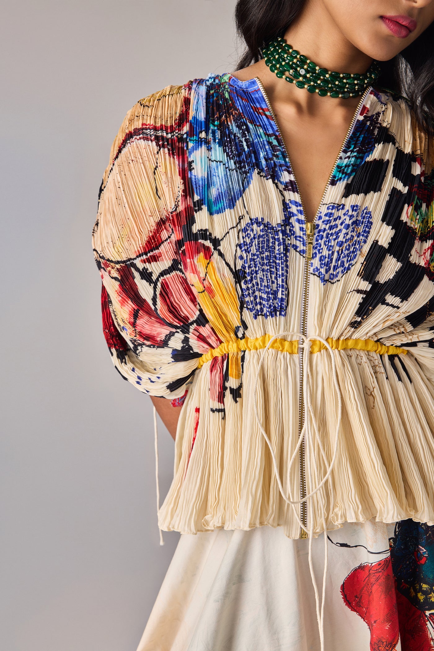 Saaksha & Kinni Monica Blouse indian designer wear online shopping melange singapore
