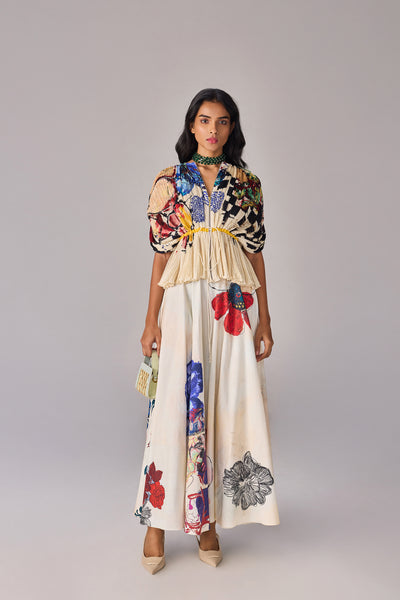 Saaksha & Kinni Monica Blouse indian designer wear online shopping melange singapore
