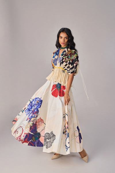 Saaksha & Kinni Monica Blouse indian designer wear online shopping melange singapore
