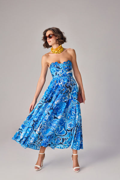 Saaksha & Kinni Myra Dress indian designer wear online shopping melange singapore
