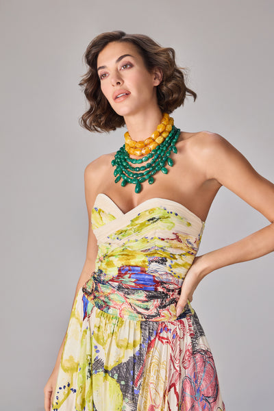 Saaksha & Kinni Nadia Dress indian designer wear online shopping melange singapore