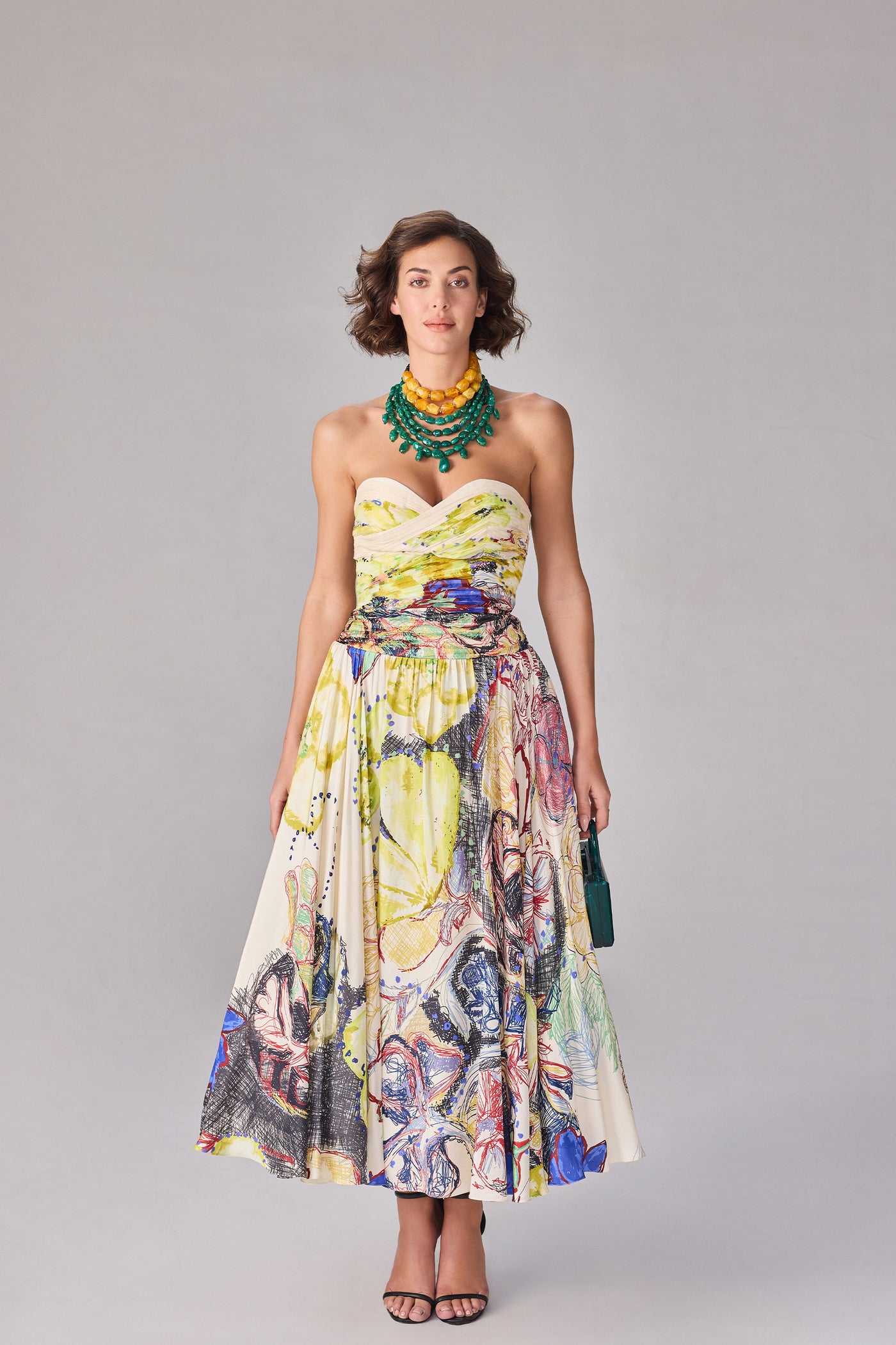 Saaksha & Kinni Nadia Dress indian designer wear online shopping melange singapore