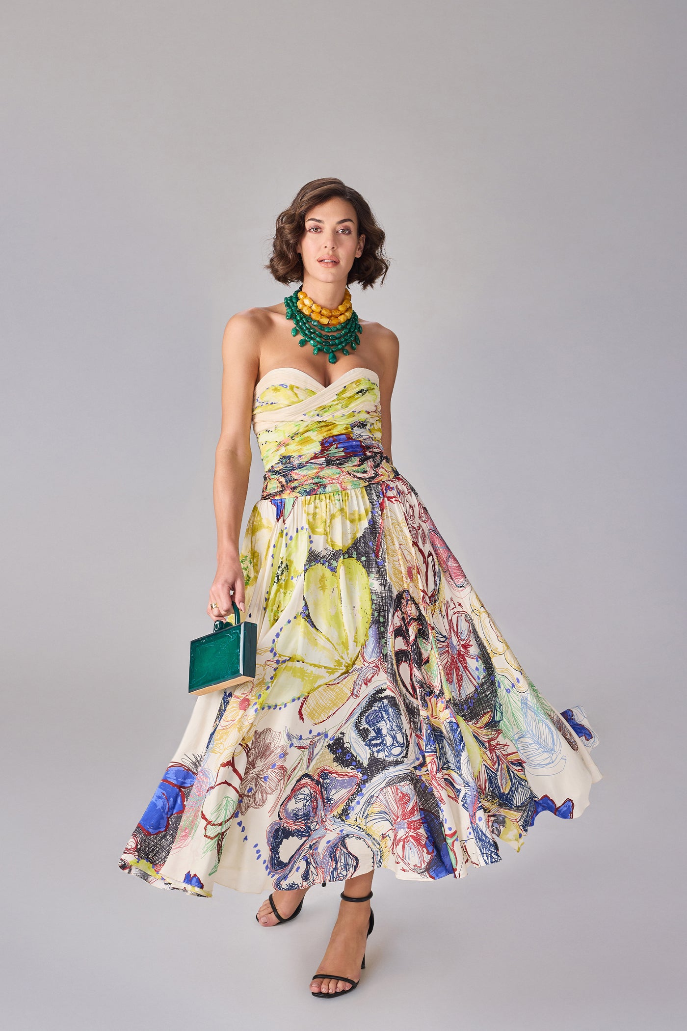 Saaksha & Kinni Nadia Dress indian designer wear online shopping melange singapore