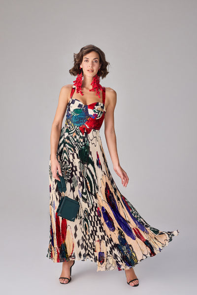 Saaksha & Kinni Nala Dress indian designer wear online shopping melange singapore